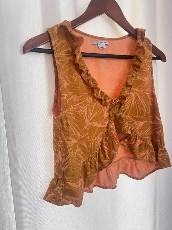 O’neill Ruffled Crop Top - Picture 4 of 7